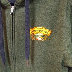 S MEN'S | M WOMEN'S UNISEX SIERRA NEVADA GREEN HOODIE